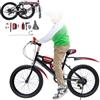 TouSuaRSi Bicicletta per bambini da 20 pollici, per bambini, freno a morsetto e freno di sostegno, per bambini da 8 a 13 anni, portata di 85 kg (verde)