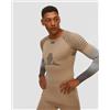 X-Bionic Maglietta A Maniche Lunghe Termoattiva Da Uomo X-bionic Invent Graphics 4.0 Beige-grigio