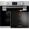 Kaiser Set da forno Autark da incasso, per forno, per cottura automatica, in metallo massiccio, 79 l, con piano cottura a induzione, 60 cm, zona libera con 2 zone a induzione FLEX EH 6337+KCT 61 FI