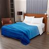 Chickwing Trapuntino Copriletto Trapuntato Matrimoniale Singolo, Chickw11 3D Stampa di Mare Blu Coperta Primaverile Estivo Trapunta Goffrato Coperta Leggera per Camera da Letto (Lago C,200x230cm)