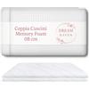 DREAM HAVEN Cuscino Basso Cervicale 8 cm in Memory Foam, Cuscino letto ideale per Bambini, Ragazzi e Adulti, Anallergico e Antiacaro con Federa in Silver, Cuscino Memory Foam 100% Made in Italy (2)