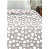 CosìCasa - Trapuntino Singolo Mezza stagione 170X250 cm | Copriletto Singolo Primaverile/Autunnale | trapunta Letto Singolo Primaverile Leggera (200 gr/mq) | Trapunte Fantasia Gocce Beige
