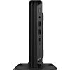 HP PC/Workstation HP Pro Mini 400 G9 Desktop PC Wolf Security Edition i3-14100T 16 GB DDR5-SDRAM 512 SSD Windows 11 Nero [B70WCAT#ABZ]