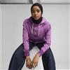 PUMA Felpa con cappuccio grafica WARDROBE ESS FLORAL PACK vestibilità comoda da donna, Abbigliamento, Wild Berry, S