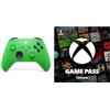 Xbox Controller Wireless Velocity Green + Game Pass Ultimate | Abbonamento di 1 mese