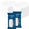 Wessper WES101-2 deumidificatori con sacchetto di ricarica in granuli, deumidificatore per ambienti, ricaricabile, riduce muffe e odori (bianco)