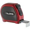 TAJIMA Metro a nastro, scala metrica SAE e 5 m x 2,5 cm, nastro di misurazione Sigma Stop con rivestimento acrilico e lama autobloccante - SS-16/5MBW