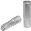 KS TOOLS Bussola da 1/4, 12 punte, lunga, 8 mm, su gancio