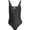 adidas Femme U-Back Swimsuit, Black/White, 30