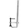 Capri Tools - Morsetto a barra in acciaio resistente, 20 cm, profondità della gola, forza di bloccaggio 1,2 kg