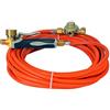EXPRESS Set con 1 Manico a Grilletto Bimaterial, 1 Tubo di 4,75m e 1 Regolatore 4 bars - Accessori Professionali per Torcia Saldatrice Professionale, Cannello a Gas, Fiamma Ossidrica - EXPRESS