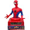 KIDS LICENSING Lampada 3D Con Sveglia Spiderman