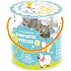 ScrapCooking Secchio 16 stampi Acciaio Nature