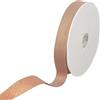 Les Petits Rubans Nastro sbieco metallizzato luccicante, 80% Poliestere 20% Lurex, 20mm x 20m, Rame