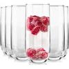 Glasmark Krosno 1992 bicchiere acqua alto 280 ml vetro robusto lavabile lavastoviglie lucido trasparente