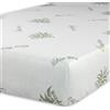 Spizzico Home COPRIMATERASSO BIOELASTICO ALOE - 1 Coppia - Copricuscino 50x80