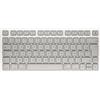 CHERRY KW 7100 MINI BT FOR MAC, Tastiera Compatta per Mac con 3 Canali Bluetooth, Layout per la Francia (AZERTY), Tastiera Wireless Multidispositivo, Moonlight White