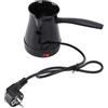 Topiky Bollitore Elettrico per caffè Turco, Caffettiera Greca e Turca da 300 Ml, Bollitore più Caldo, Veloce e Mantiene L'acqua Bollente per caffè Arabo, tè, Bevande Calde (BLACK)