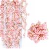Plipdhy 3 Pezzi 180cm Fiori di Ciliegio Artificiali,Ghirlanda Di Fiori Di Ciliegio,Rosa Artificiale Ghirlanda Fiori Per Matrimoni Feste Giardini Stanze Decor