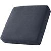 SYLC Copriseduta Divano Antiscivolo, Elasticizzato Copricuscino in Jacquard, copridivano per Carovana Protezione Fodera per Cuscino (Dark grey,Large 1-Seater)