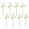 EHDWXVZM 8 Pezzi di Ortensie Artificiali, Ortensie Crema Artificiali, Ortensie per La Decorazione della Casa, Fiori di Seta per La Decorazione Esterna, Fiori Artificiali Bianchi per Matrimonio