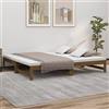 Tidyard Dormeuse Estraibile, Divano Letto 2 Posti, Legno Massello di Pino Miele, 90x190 cm