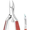 wenxintek Tronchesino Unghie Piedi,Acciaio Inossidabile Tronchese Unghie per Unghie Spesse o Incarnite,Forbici per Unghie dei Piedi,con Impugnatura Morbida,Pedicure e Manicure Strumenti