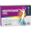 Agocap Multivitaminico Donna - Vitamine Donna. Integratori Stanchezza, contro l' affaticamento fisico e mentale. Multivitaminico completo donna, Zinco, Ferro, vit B, C, D, E, H. Integratori cambio stagione