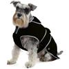 Ancol Muddy Paws - Cappottino impermeabile per cani con fodera in pile e protezione toracica, con cinghie elastiche per collo e gambe, 50 cm di lunghezza fino a 79 cm, circonferenza grande