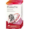 Beaphar ProtecTix Cane, Antiparassitario Spot-On per Cane Piccolo (4-10 Kg), Riduce il Rischio di Leishmaniosi, Contro Zecche, Pulci e Pidocchi, Confezione 4 Pipette da 1 ml