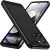 iVoler Cover per Motorola Moto G56 5G, [Protezione Antiurto di Grado Militare] Custodia Sottile Morbida in Silicone TPU Anti-Impronte Anti-Graffio Protettiva Case, Nero