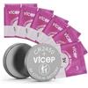 ViCep 6-Pack Batteria CR2450 Batterie CR 2450 a Bottone al litio 3V per portachiavi per auto, orologi, telecomando, rilevatore di movimento e altro, confezionata singolarmente