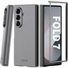TingYR Cover per Samsung Galaxy Z Fold 7, [Anti-goccia, Anti-graffio, Anti-impronta] Protezione completa sottile, Custodia Cover per Samsung Galaxy Z Fold 7.(Grigio)