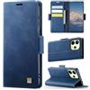 Teeirllim Custodia per Xiaomi Redmi Note 14 4G (Non per 5G), Blocco RFID PU Pelle Portafoglio Flip Case, Carta Fessura, Funzione Supporto, Antiurto Case Cover per Redmi Note 14 4G - Blu