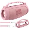 co2CREA Custodia in silicone per JBL Charge 5 Speaker Bluetooth Portatile（Altoparlante non incluso）
