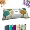 Sakito Cuscino Termico Microonde (25x12 cm) - Cuscino Riscaldabile Naturale per Dolori Mestruali - Utilizzo Caldo o Freddo - Elevata Ritenzione del Calore - Tessuto di Qualità - Profumo di Lavanda
