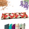 Sakito Cuscino Termico Microonde (43x12 cm) - Sollievo Naturale per Dolori Cervicali, Lombari e Mestruali, Uso a Caldo o a Freddo - Elevata Ritenzione del Calore - Profumo di Lavanda