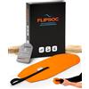 FlipSoc - Aiuto per Indossare la Muta in Neoprene | Rapido e Facile per Surf, Triathlon, Sub, Nuoto, Kitesurf | Uomo, Donna e Bambini | Sviluppato in Germania