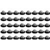 Hsthe Sea 40 pack Soffione doccia con filtro a tenuta per tubo flessibile,Prefiltro per Pum,Rondelle in gomma con guarnizione in acciaio inossidabile con griglia del filtro per soffione doccia