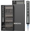MXMZHXU Cacciavite Elettrico, 68 in 1 Cacciavite Elettrico di Precisione con 64 Bit Magnetici, 4 Luci LED Mini Electric Screwdriver per Computer Portatili, Telefoni, Occhiali, Tastiere, Orologi e Cuffie