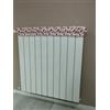 l&j Copritermosifone in stoffa elasticizzato copricalorifero regolabile lavabile cover copri termosifone icotone cattura polvere estensibile universale con filtro anti smog (Rose 2 30-60 cm)