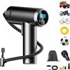 Arubaitai compressore Aria Portatile Auto - 150 PSI compressore Aria Portatile Digitale con Luce LED per Gonfiare Le Gomme delle e delle Auto, Palloni, Canotti, Monopattini, Moto, Bici