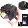 Rollei LUX 60 RGB Cube Faretto Fotografia con Batteria Ricarica Tipo C/DC
