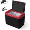 Generic Frigo Macchina Ghiacciaia Portatile Frigo Portatile Elettrico 20/25/30/40/50L Doppio Utilizzo for Auto E Casa Da -20 °C A 20 °C Pannello Rimovibile Bidirezionale(57.2 * 35.8 * 38cm)