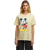 MERCHCODE Mc1265-mickey Vintage Pose Tee T-Shirt, Giallo Chiaro, 3XL Donna