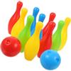 VICASKY Mini Set da Bowling per Bambini E Bambine 1 Set da Bowling in Plastica per Promuovere Le capacità Motorie di Bambini E Bambine 3 agli 8 Anni