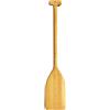 Gralara Pagaia per Barca in Legno per Esterni, Leggera, 90 Cm, Robusta, Decorazione Nautica, Remo per Canoa, Remo per Barca con Maniglia a T Realizzato a Mano, Giallo