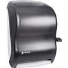 San Jamar T1100TBK Distributore a Leva con Trasferimento Automatico, Nero Perlato