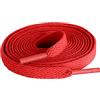 TITIROBA Lacci piatti 2 paia di lacci di ricambio resistenti agli strappi per scarpe sportive, scarpe da corsa, scarpe da ginnastica e sneakers in tela, larghezza 8 mm, Colore: rosso, 120