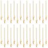 UNICRAFTALE 30 Pezzo 60mm di Lunghezza in Vero Oro 18K Placcato 304 catenelle in Acciaio Inossidabile con estremità di Prolunga per Catena Barbazzale con Fermagli Ad Artiglio di Aragosta per collane